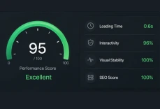 Shopify store speed and performance metrics being improved